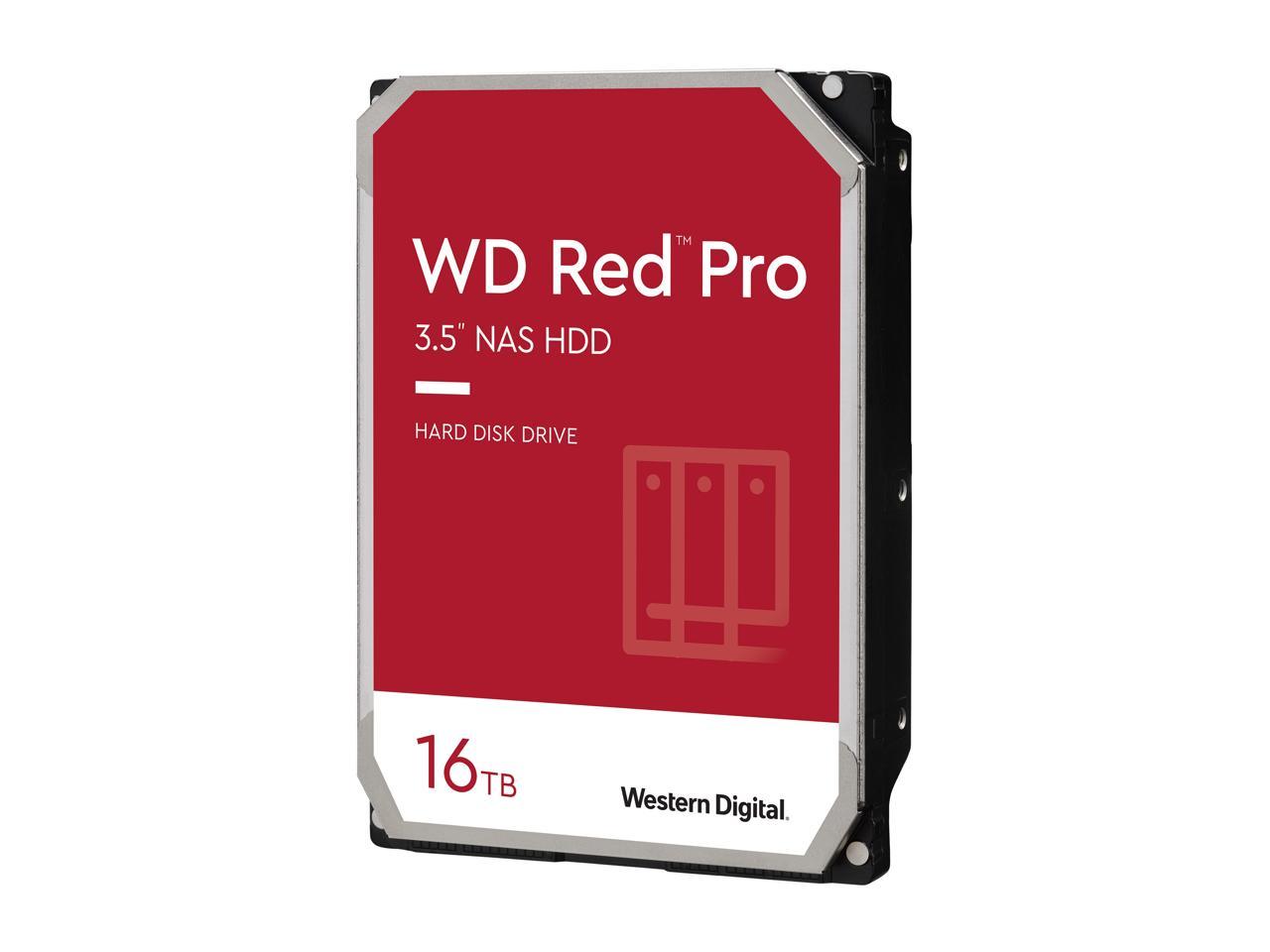 Wd Red Pro Wd161Kfgx 16Tb 7200 Rpm 512Mb Cache Sata 6.0Gb/S 3.5" Internal Hard Drive