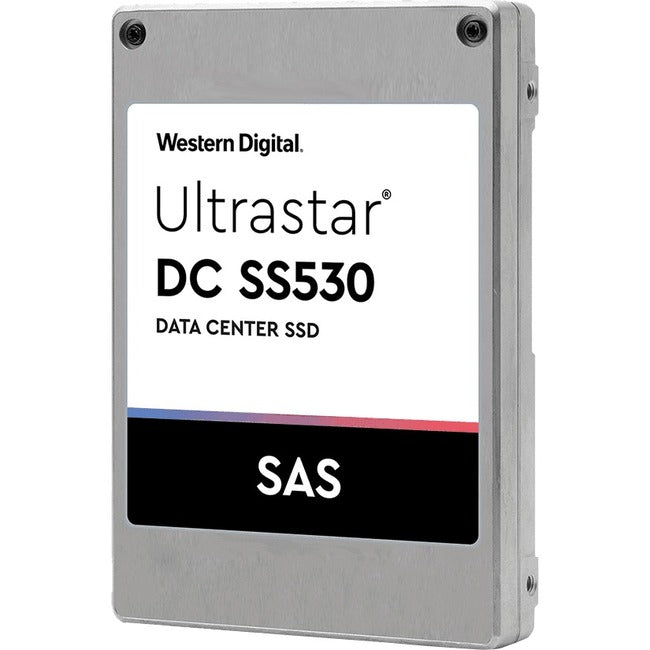 WD Ultrastar SS530 1.92 TB Solid State Drive - 2.5 Internal - SAS (12Gb/s SAS) - 3.5" Carrier - Read Intensive" 1EX2034