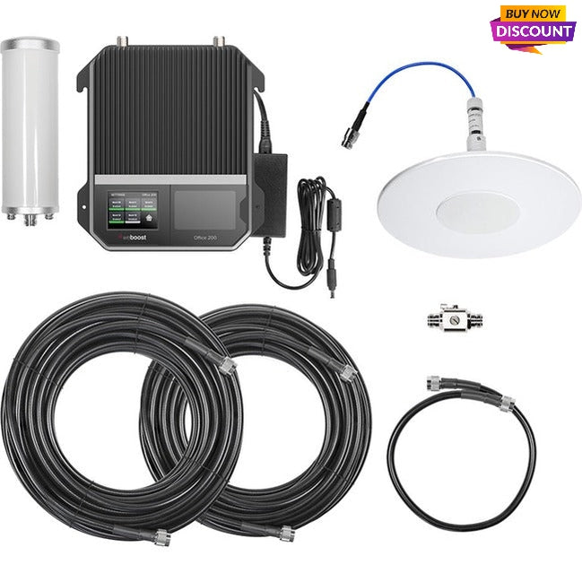 Weboost Office 200 75 Ohm,Cell Booster Kit For Medium Office