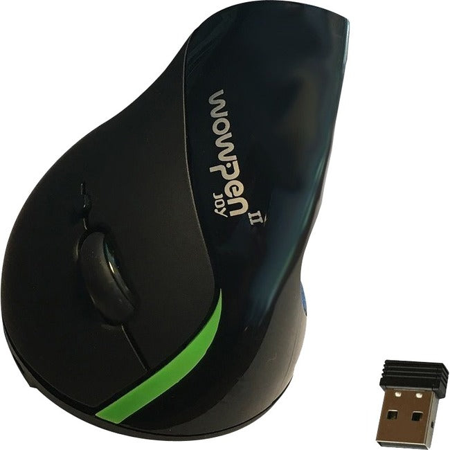 WOW PEN JOY II WIRELESS ERGONOMIC COMPUTER MOUSE BLACK WP-012-BK-EW