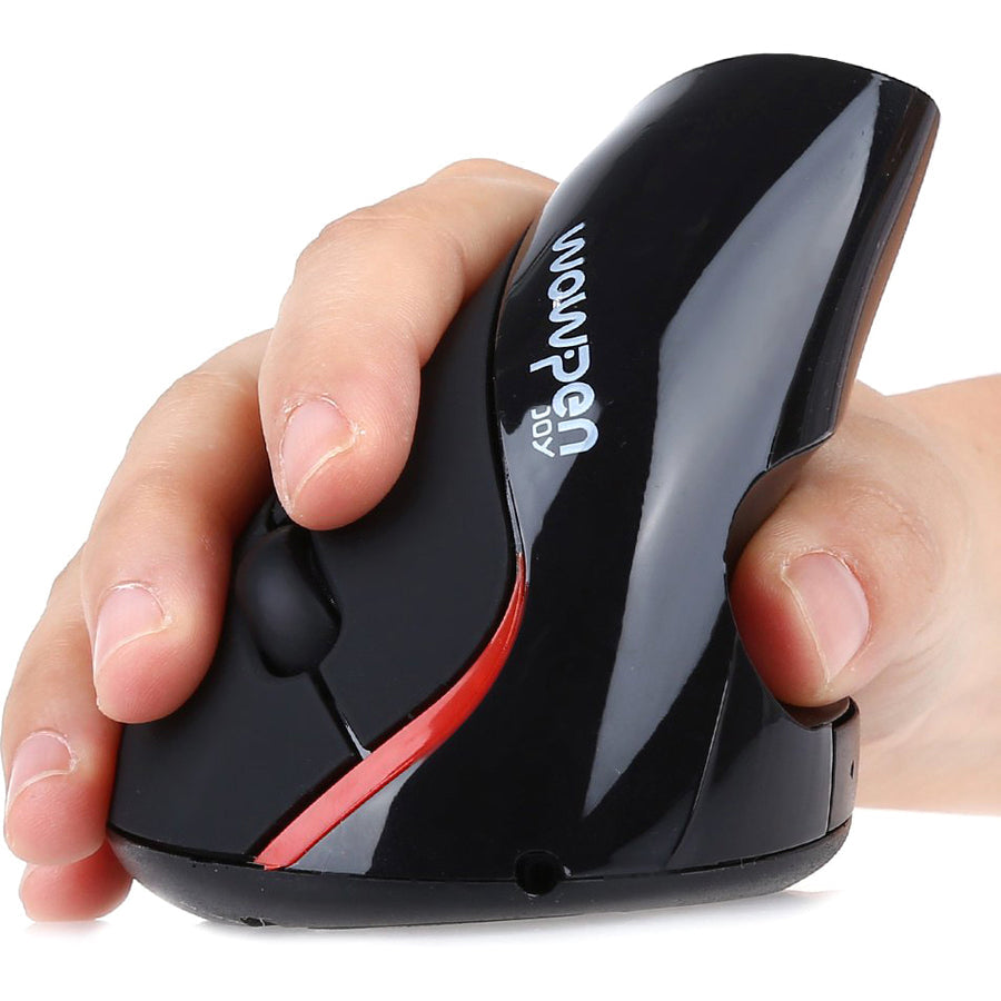 WOW Pen JOY Vertical Ergonomic Optical Mouse WP-012-BK-E
