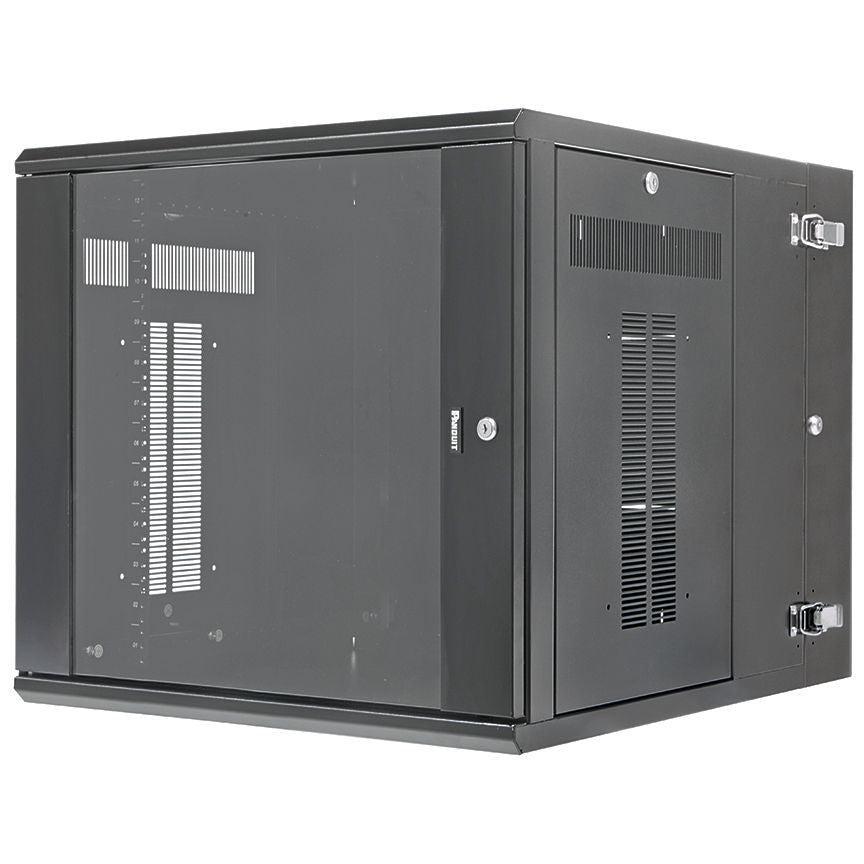 Wall Mount Cabinet with Windowed Door - Panduit PanZone Steel Enclosure PZWMC1230W