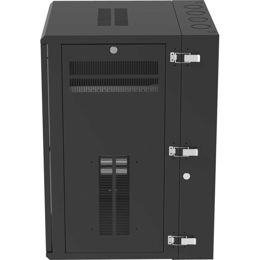 Wall Mount Network Cabinet 18U - Professional Server Rack | Tecisoft PZWMC18W
