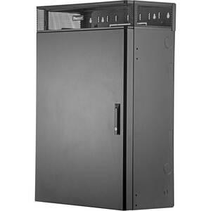 Wall Mount Network Enclosure - 6U TrueEdge Vertical Rack Cabinet | TecISoft WME6BL