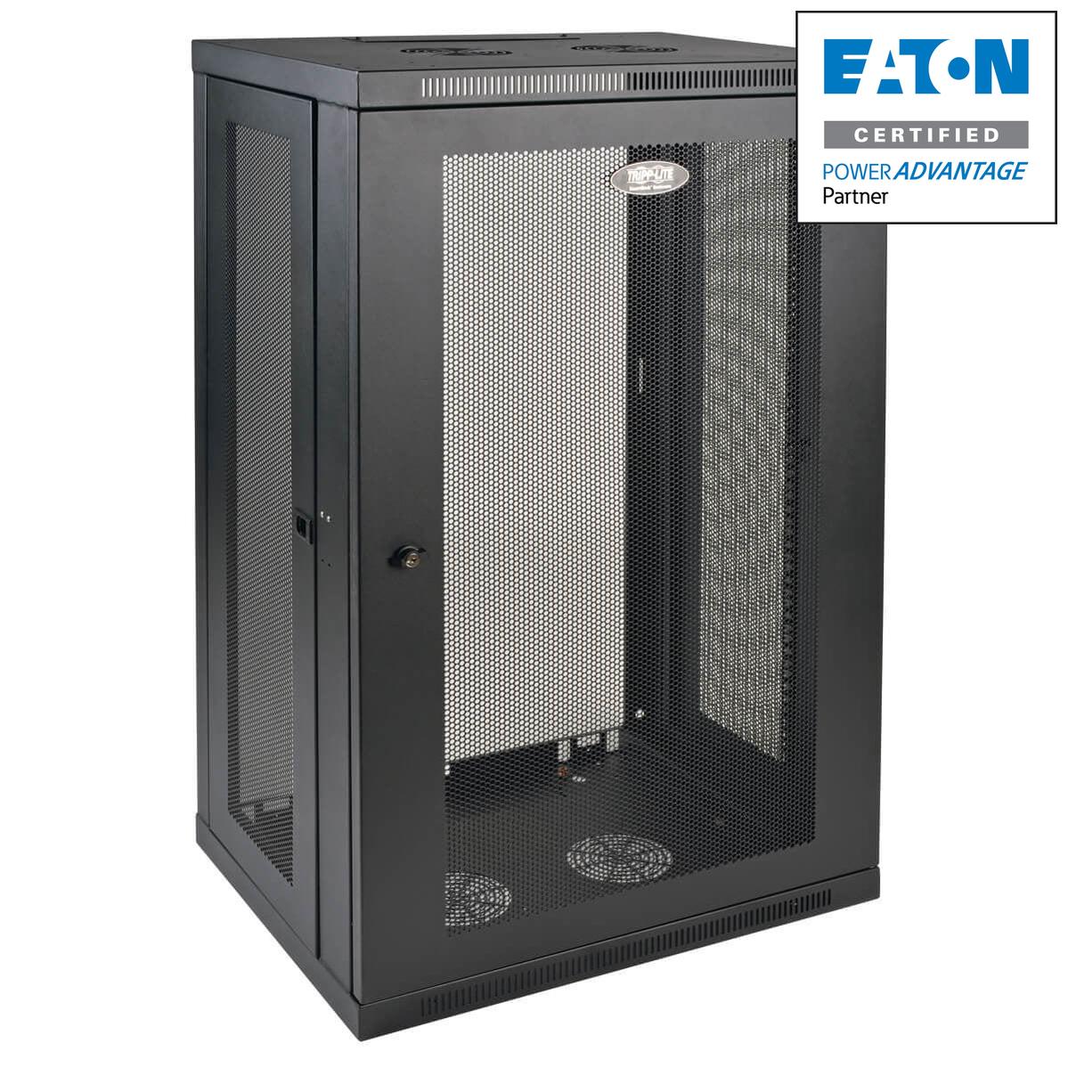 Wall Mount Server Rack 21U Switch-Depth Cabinet | Tripp Lite SRW21U