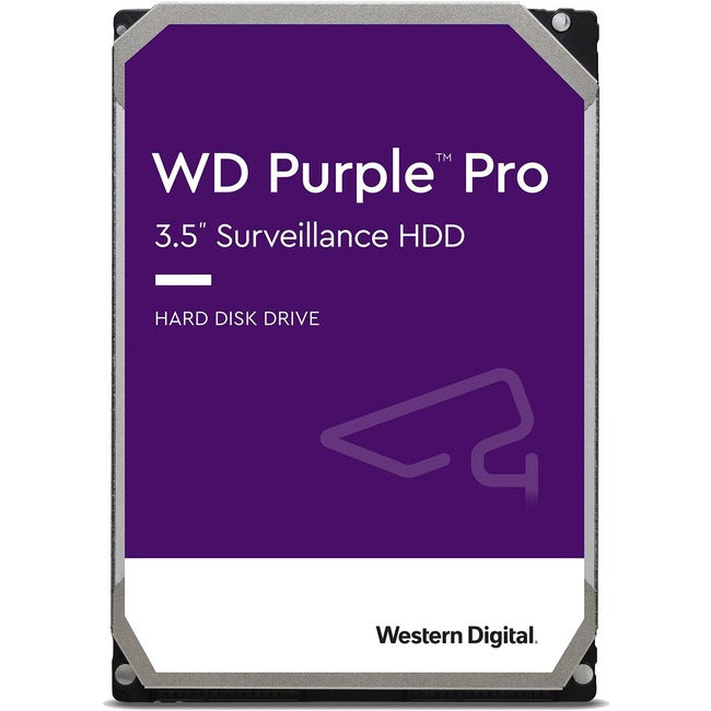 Western Digital Purple Pro WD121PURP 12 TB Hard Drive - 3.5 Internal - SATA (SATA/600) - Conventional Magnetic Recording (CMR) Method"