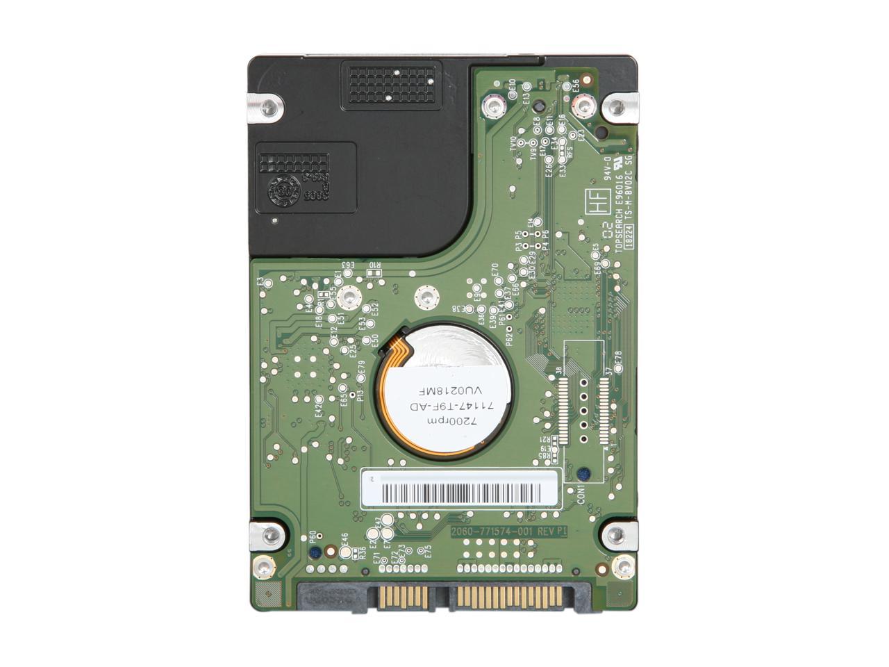 Western Digital Scorpio Black Wd1600Bjkt 160Gb 7200 Rpm 16Mb Cache Sata 3.0Gb/S 2.5" Internal Notebook Hard Drive Bare Drive