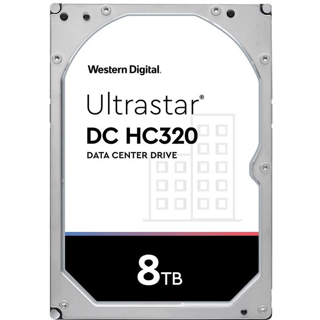 Western Digital Ultrastar DC HC320 HUS728T8TAL4201 8 TB Hard Drive - 3.5 Internal - SAS (12Gb/s SAS)" 0B36405