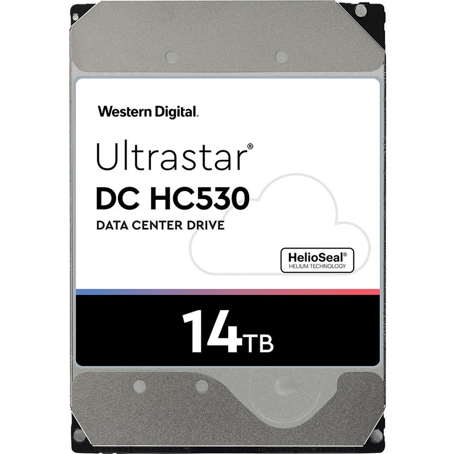 Western Digital Ultrastar DC HC500 WUH721414AL5204 14 TB Hard Drive - 3.5 Internal - SAS (12Gb/s SAS)" 0F31052