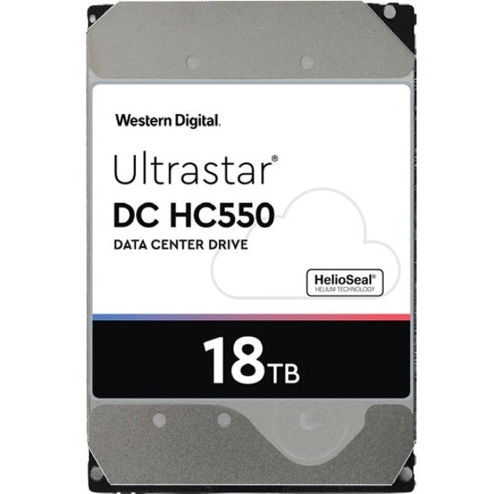 Western Digital Ultrastar DC HC550 18 TB Hard Drive - 3.5 Internal - SAS (12Gb/s SAS)" 0F38353