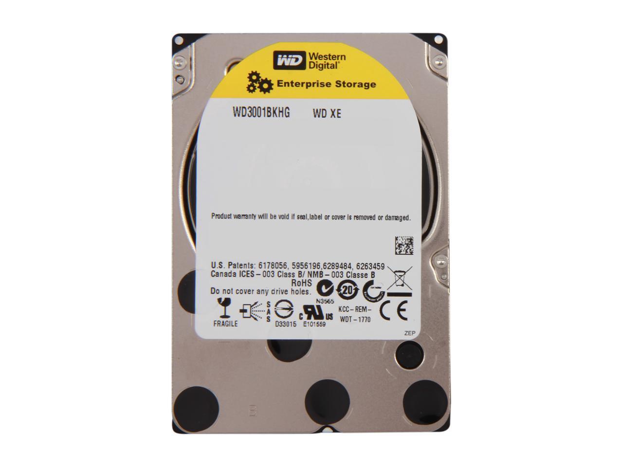 Western Digital Xe Wd3001Bkhg 300Gb 10000 Rpm 32Mb Cache Sas 6Gb/S 2.5" Internal Enterprise Hard Drive Bare Drive