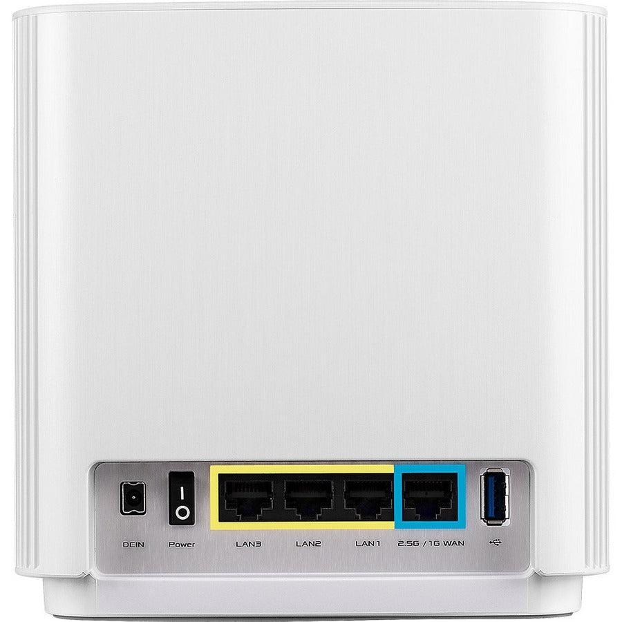 WiFi 6 Mesh Router - ASUS ZenWiFi AX XT8 Whole Home System | TecISoft 90IG0590-MA1G4V