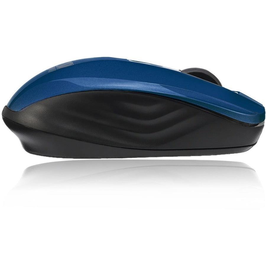 Wrls Optical Wheel Mouse Blue,Optical Sensor Nano Receiver