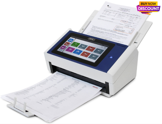 Xerox N60W Network Scanner 8 Touchscreen Wifi Lan Usb 60 Ppm