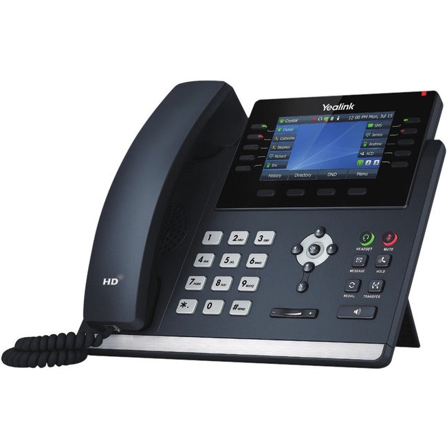 Yealink T46U IP Phone - Corded - Corded - Wall Mountable - Classic Gray SIP-T46U