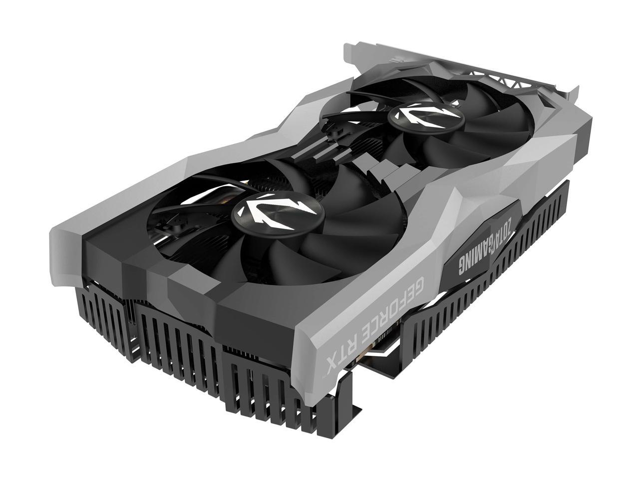 Zotac Gaming Geforce Rtx 2060 Twin Fan 6Gb Gddr6 192-Bit Gaming Graphics Card, Super Compact, Icestorm 2.0, Zt-T20600F-10M
