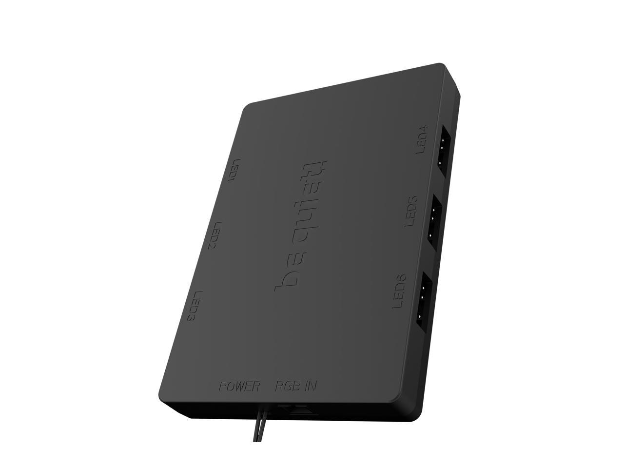 Be Quiet! Bl079 Light Wings 140Mm Pwm High-Speed, Premium Argb Cooling Fan, 4-Pin, For Radiators, Triple Pack