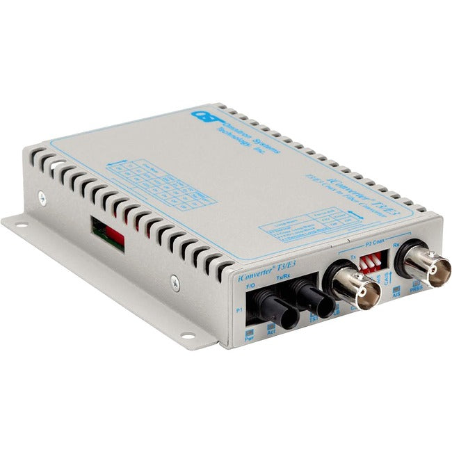 iConverter T3/E3 Fiber Media Converter Coaxial ST Single-Mode 30km 8741-1-D