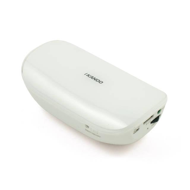 Ikanoo Bt014 Power Bank Wireless Bluetooth Portable Speaker W/ Microphone (White)