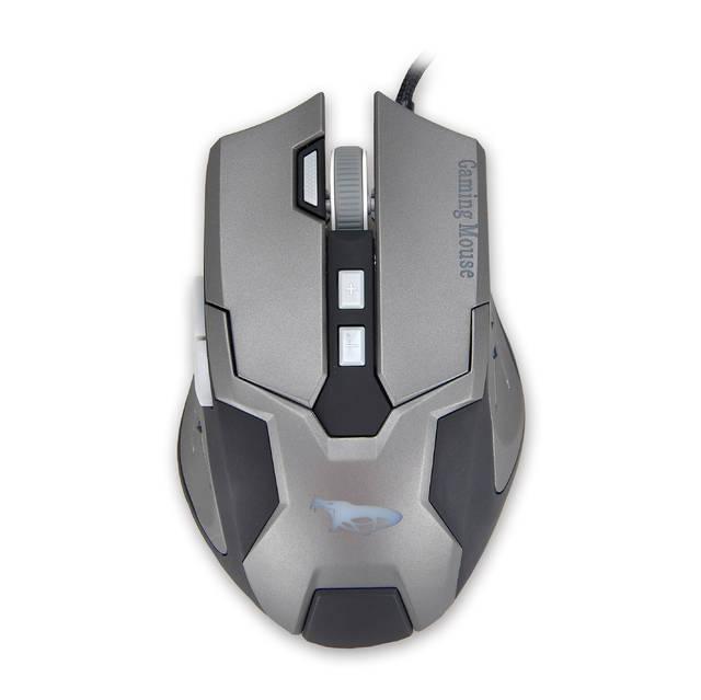 Imicro Cobra Im-Cobz2 Usb Wired Optical Mouse (Black&Space Gray)