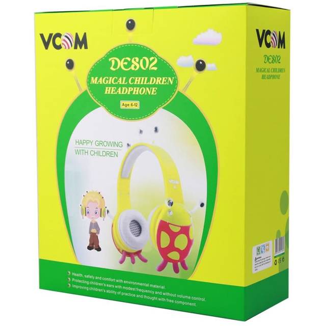 Imicro De802 Wired 3.5Mm On-Ear Children Headphone
