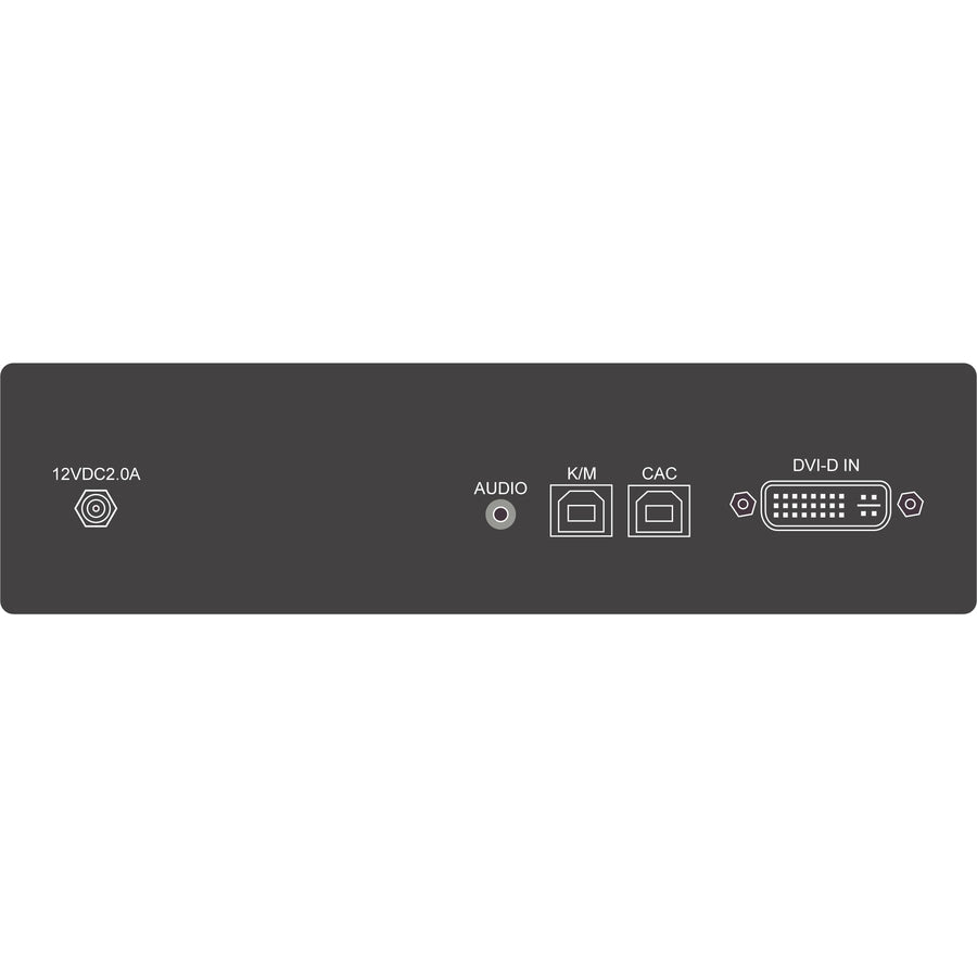 iPGARD Secure 1-Port, Single-Head DVI KVM Switch with Dedicated CAC Port & 4K Support SDVN-1S-P