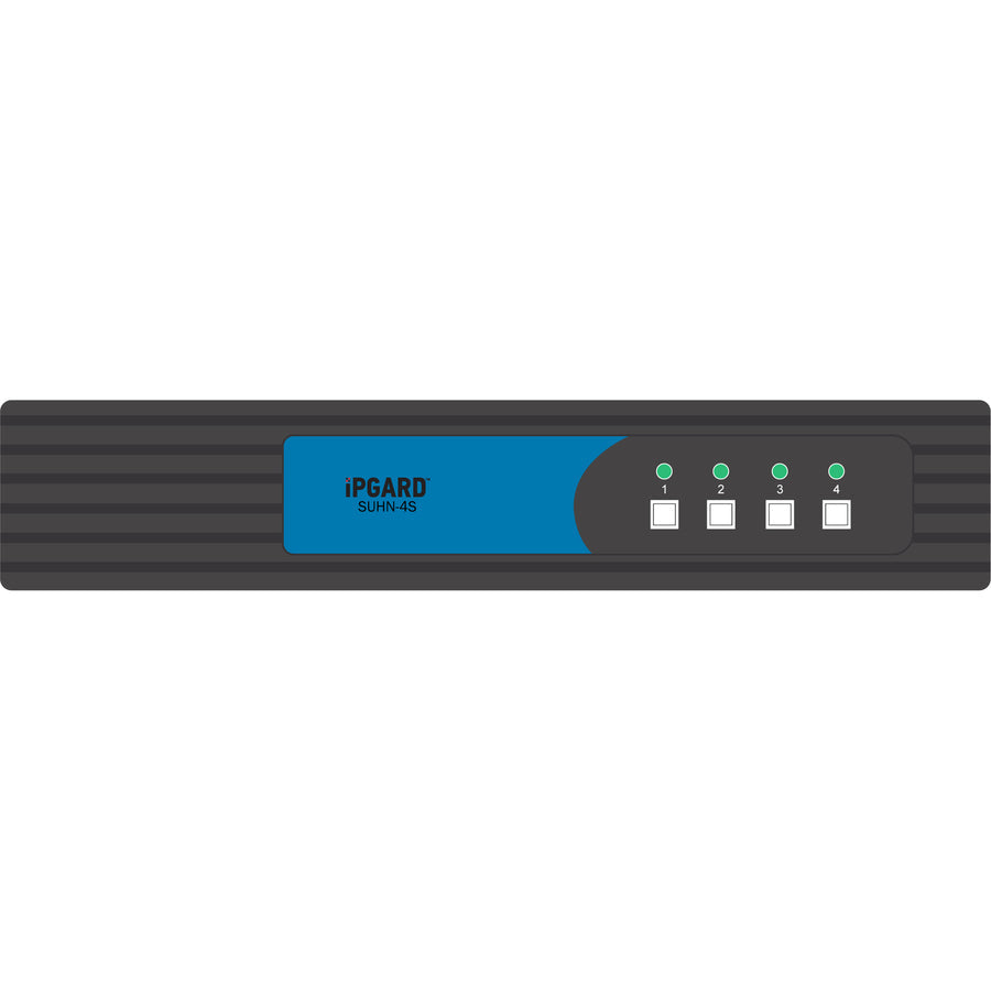 iPGARD Secure 4-Port, Dual-Link HDMI KVM Switch with Dedicated CAC Port & 4K Support SUHN-4S-P