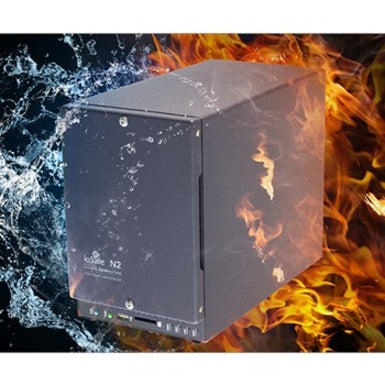ioSafe 218 SAN/NAS Server with NAS Hard Drives 218-8TB1YR